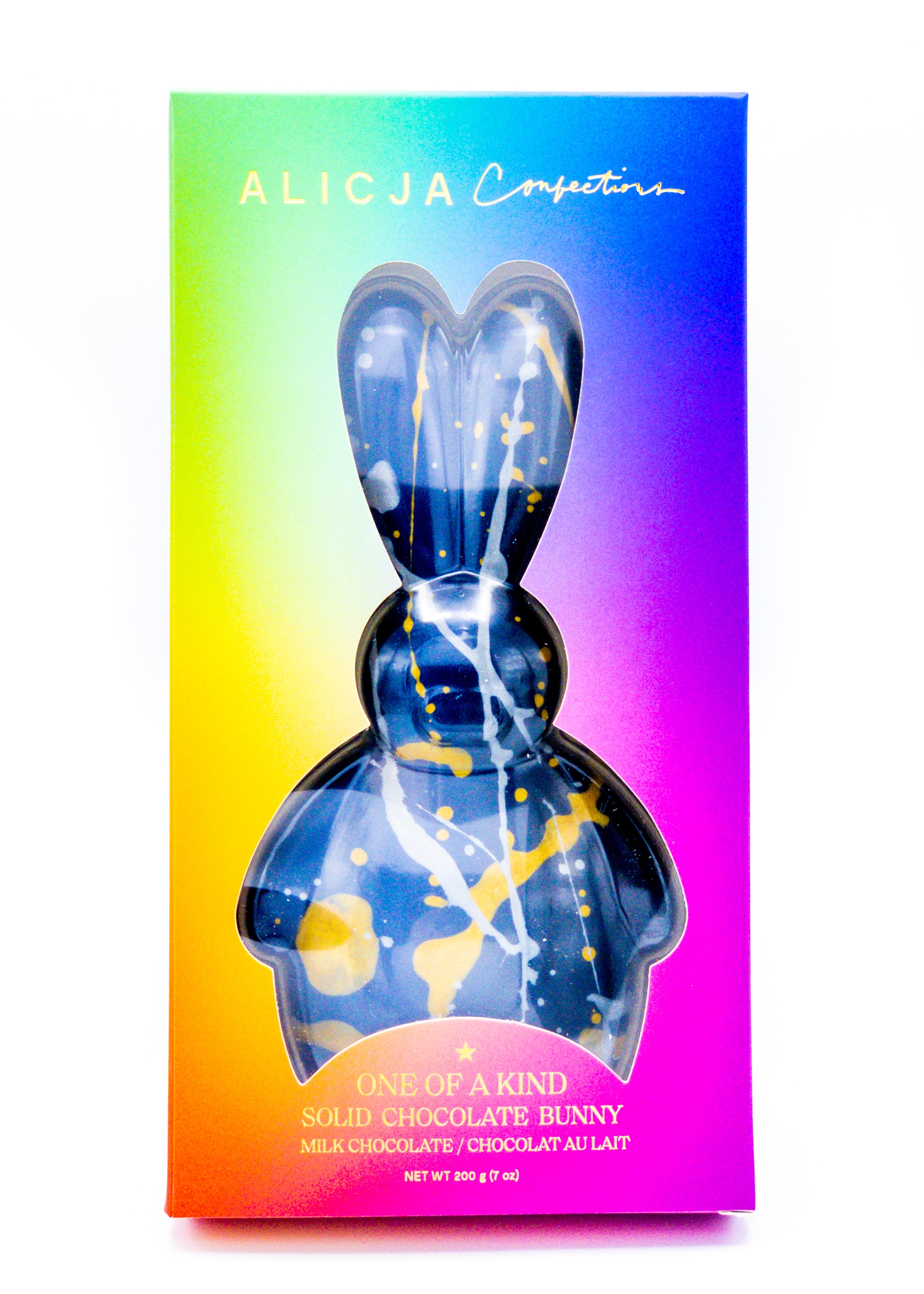 One of A Kind Solid Chocolate Bunny • Milk Chocolate