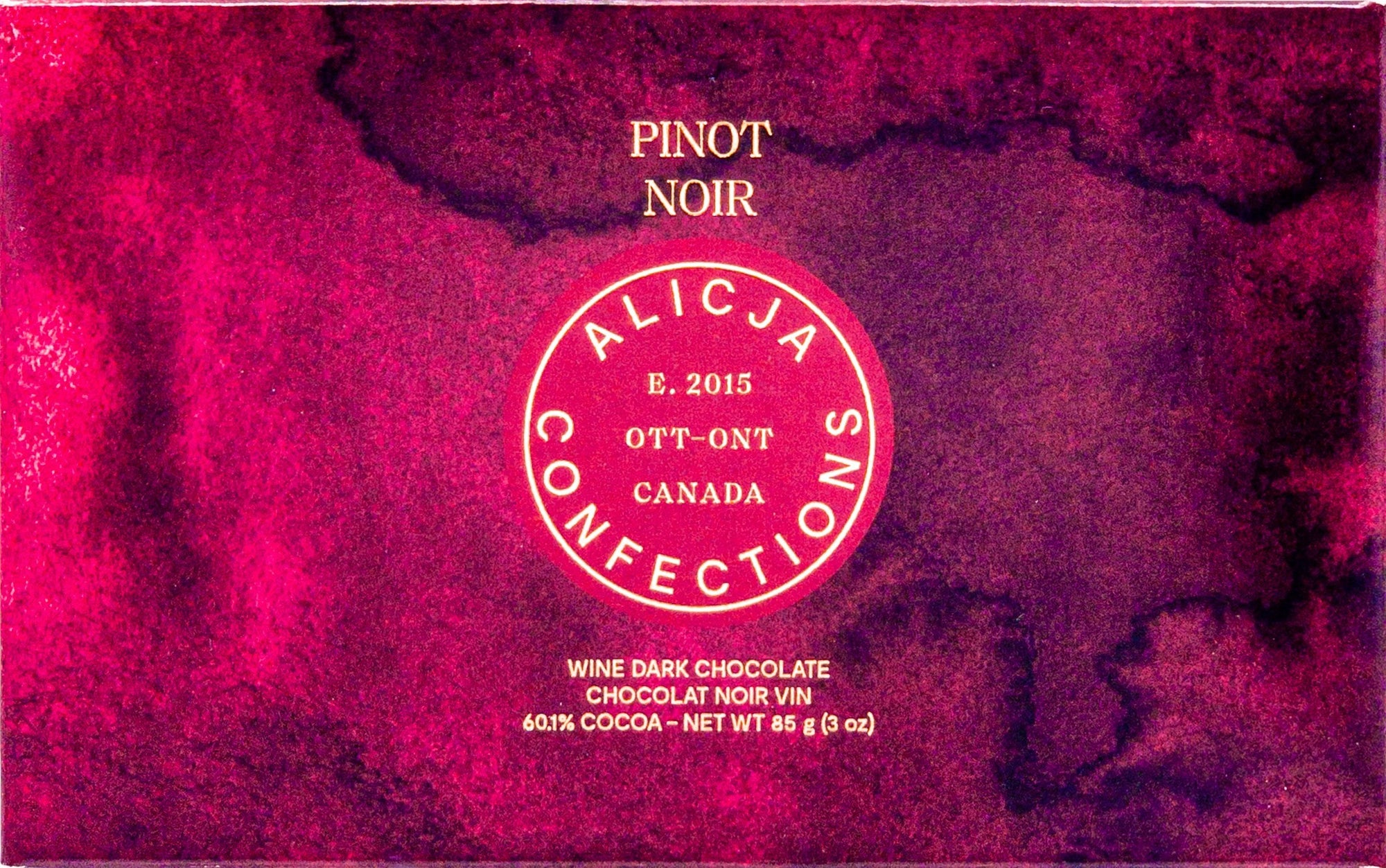 Pinot Noir • Wine 60.1% Dark Chocolate