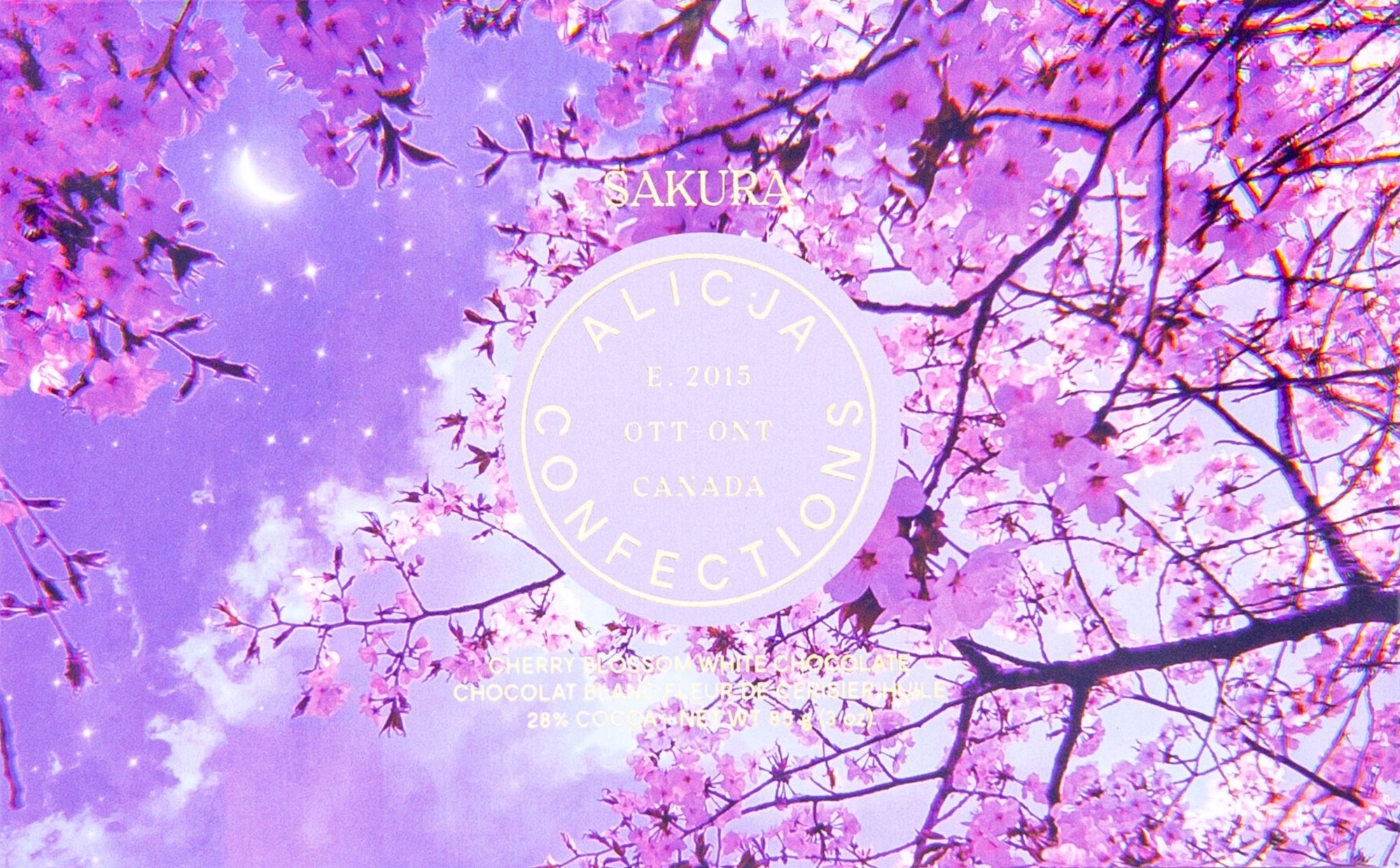 Sakura • Cherry Blossom 28% White Chocolate