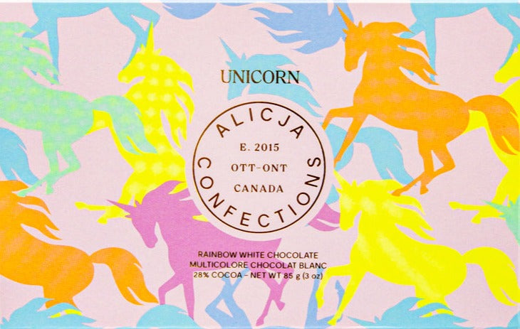 Unicorn • Rainbow and Sprinkles 28% White Chocolate